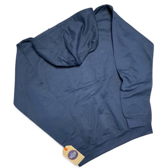 The Bowery Pullover Hoodie Sweatshirt in Navy size Small - Picture 2 of 7